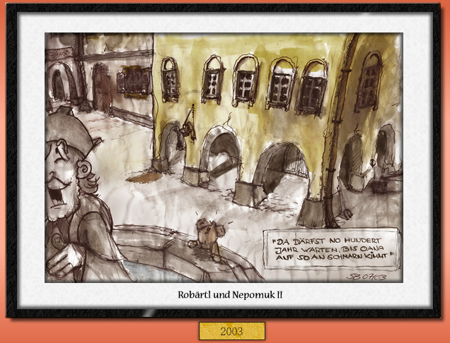 Robärtl mit Nepomuk